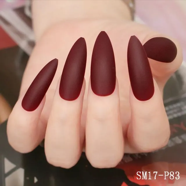 Aesthetic Sharp Nails