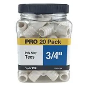 APOLLO PEX Poly Alloy Tees PRO 20 Pack - 3/4