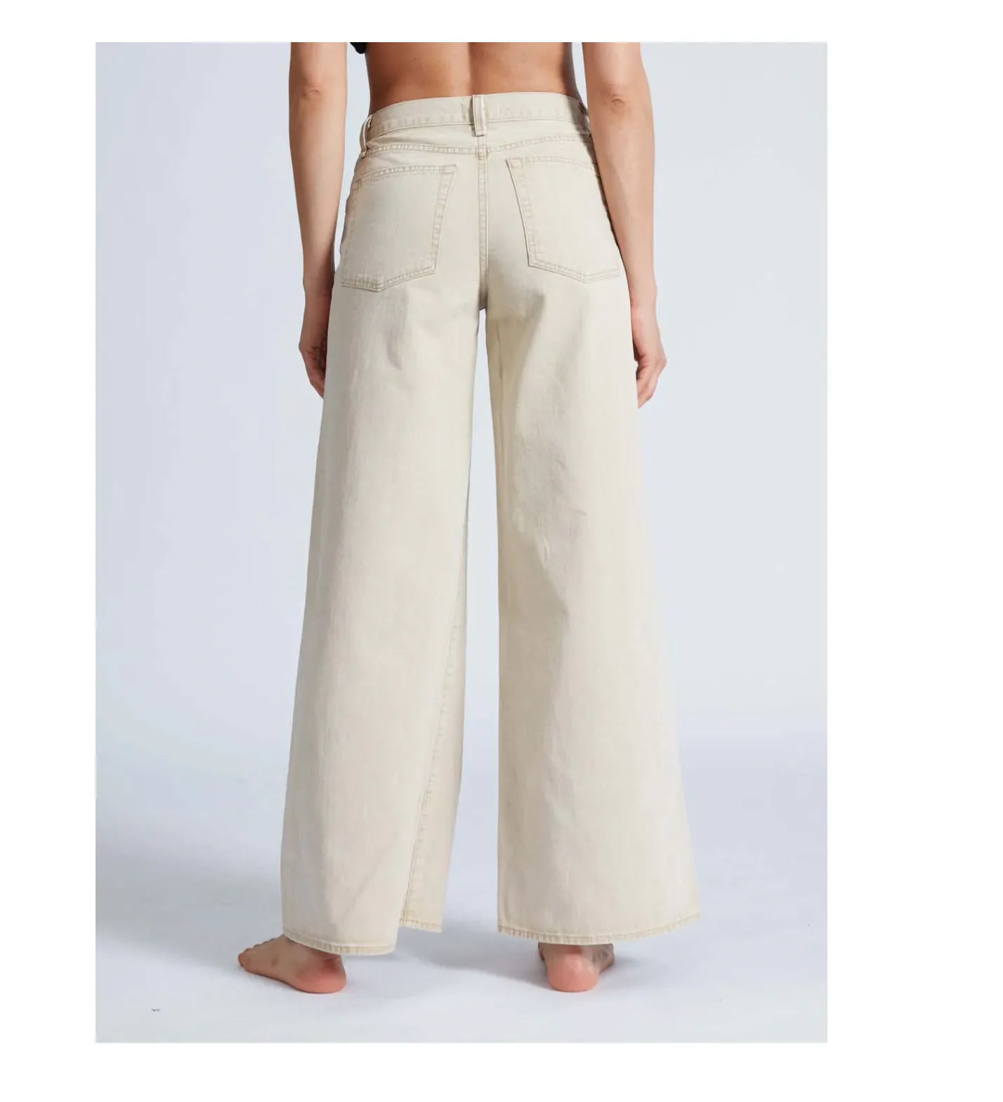 ASKK NY Atomic Wide Leg - Ecru