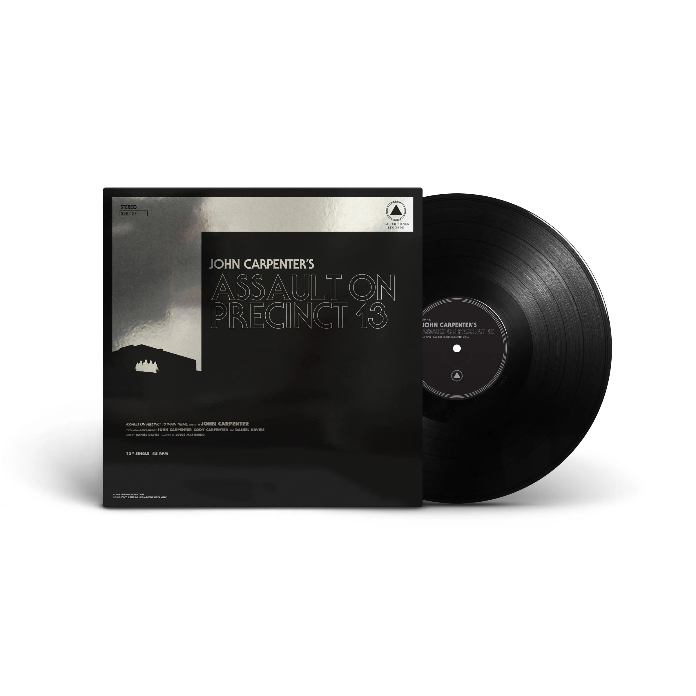 Assault on Precinct 13 b/w The Fog 12"