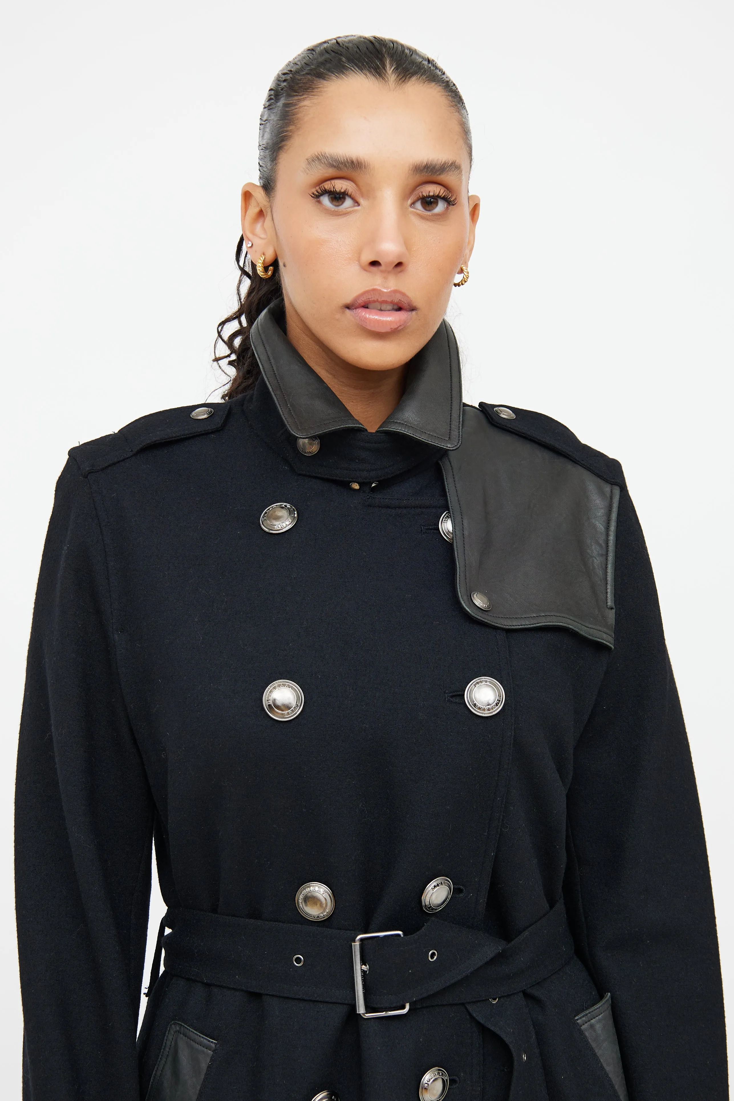 Brit Double Breasted Wool Jacket