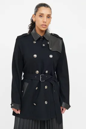 Brit Double Breasted Wool Jacket
