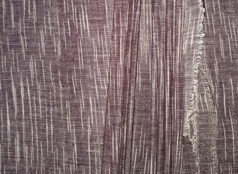 Brown Nassi Plain Jharna Cotton ST Fabric