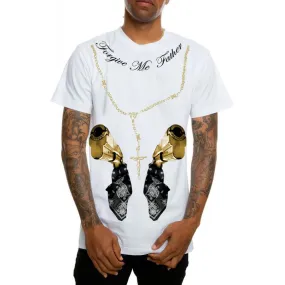 Confessions GOLD White Mens T-Shirt