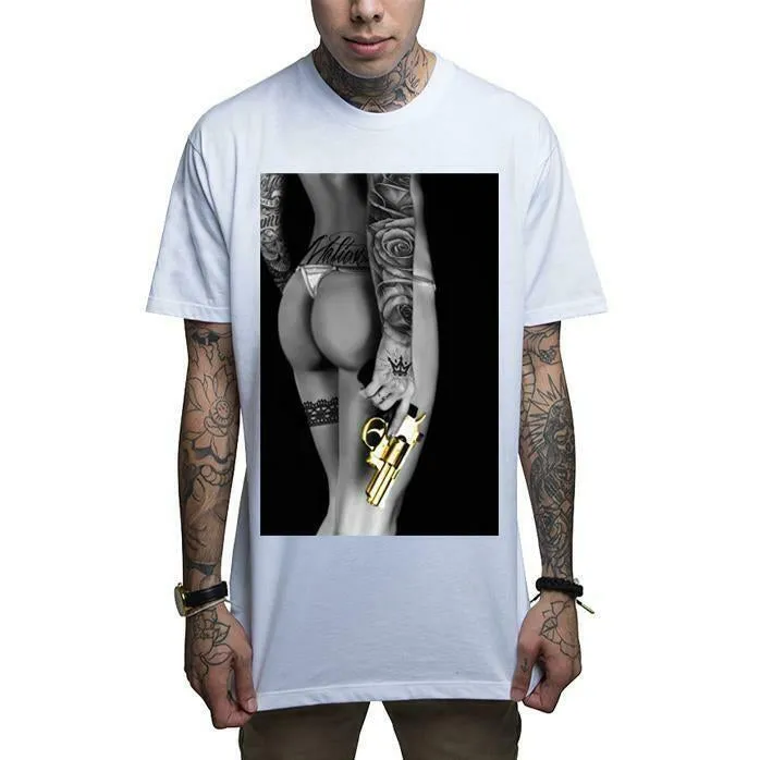 Goldie White Mens T-Shirt