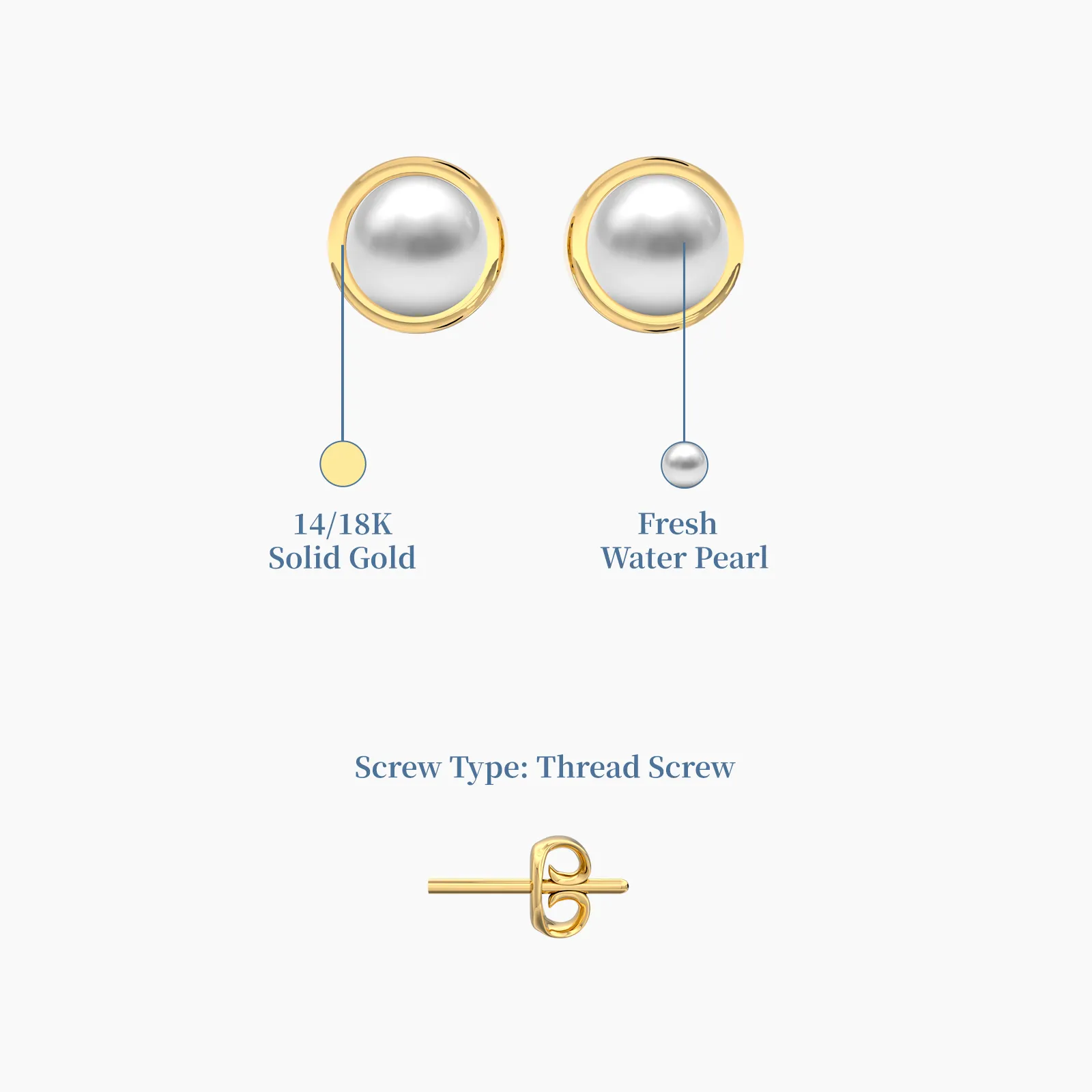Little Pearl Earstuds
