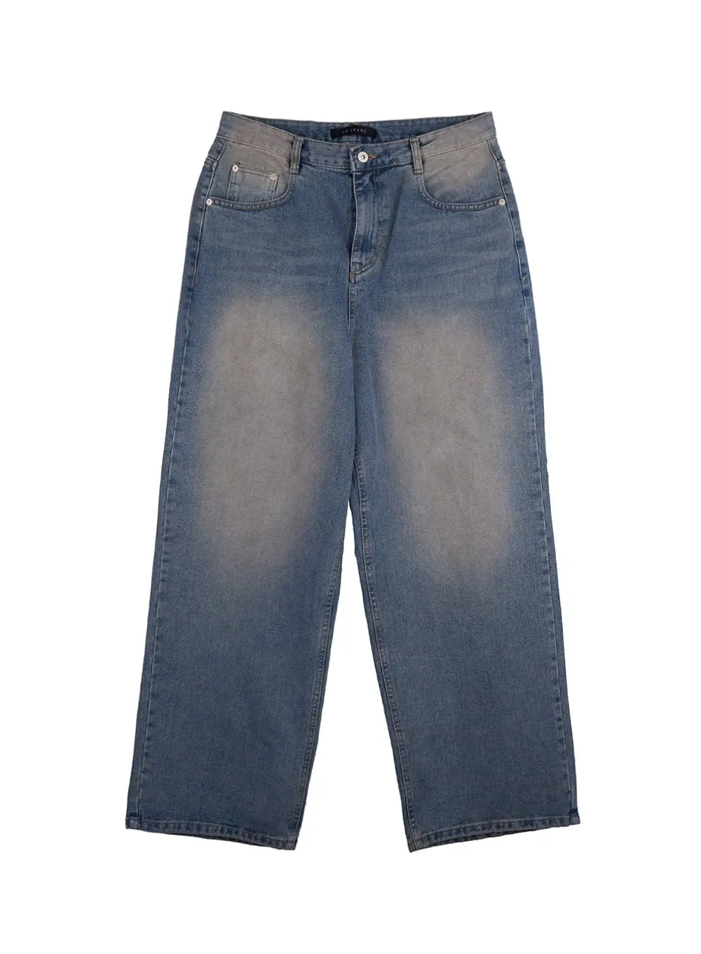 Men's Denim Wide Leg Jeans IN422