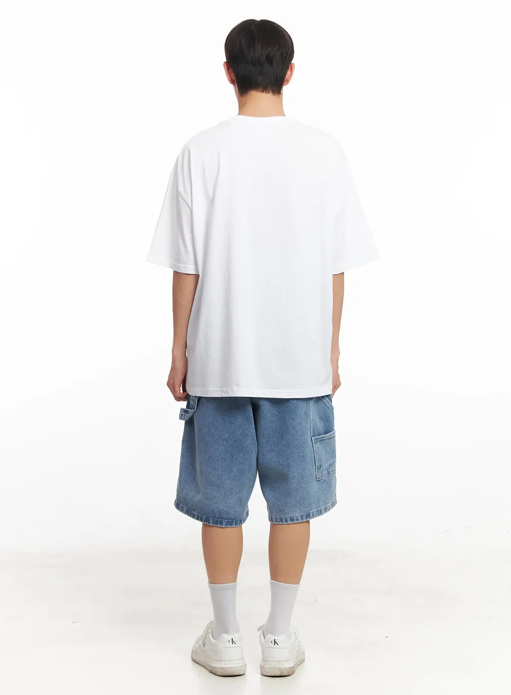 Men's Wide-Fit Carpenter Jorts IA521