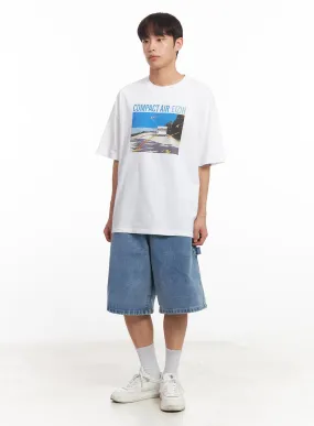 Men's Wide-Fit Carpenter Jorts IA521