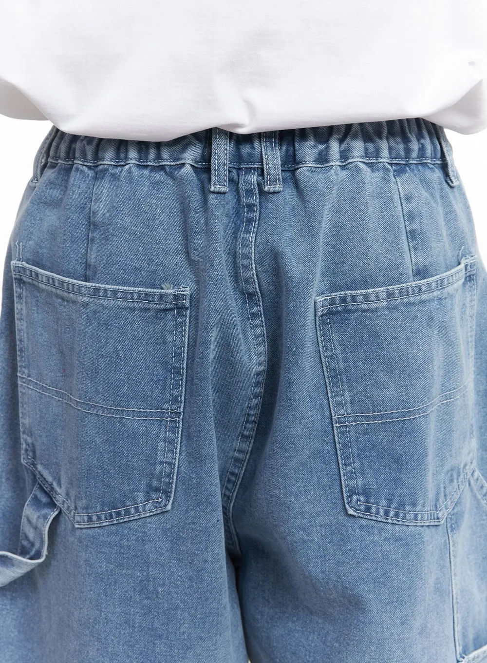 Men's Wide-Fit Carpenter Jorts IA521
