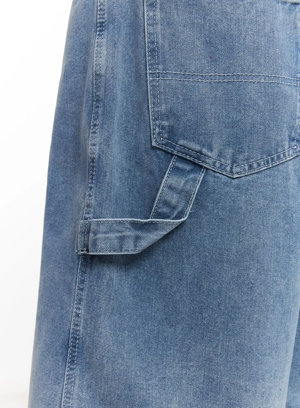 Men's Wide-Fit Carpenter Jorts IA521