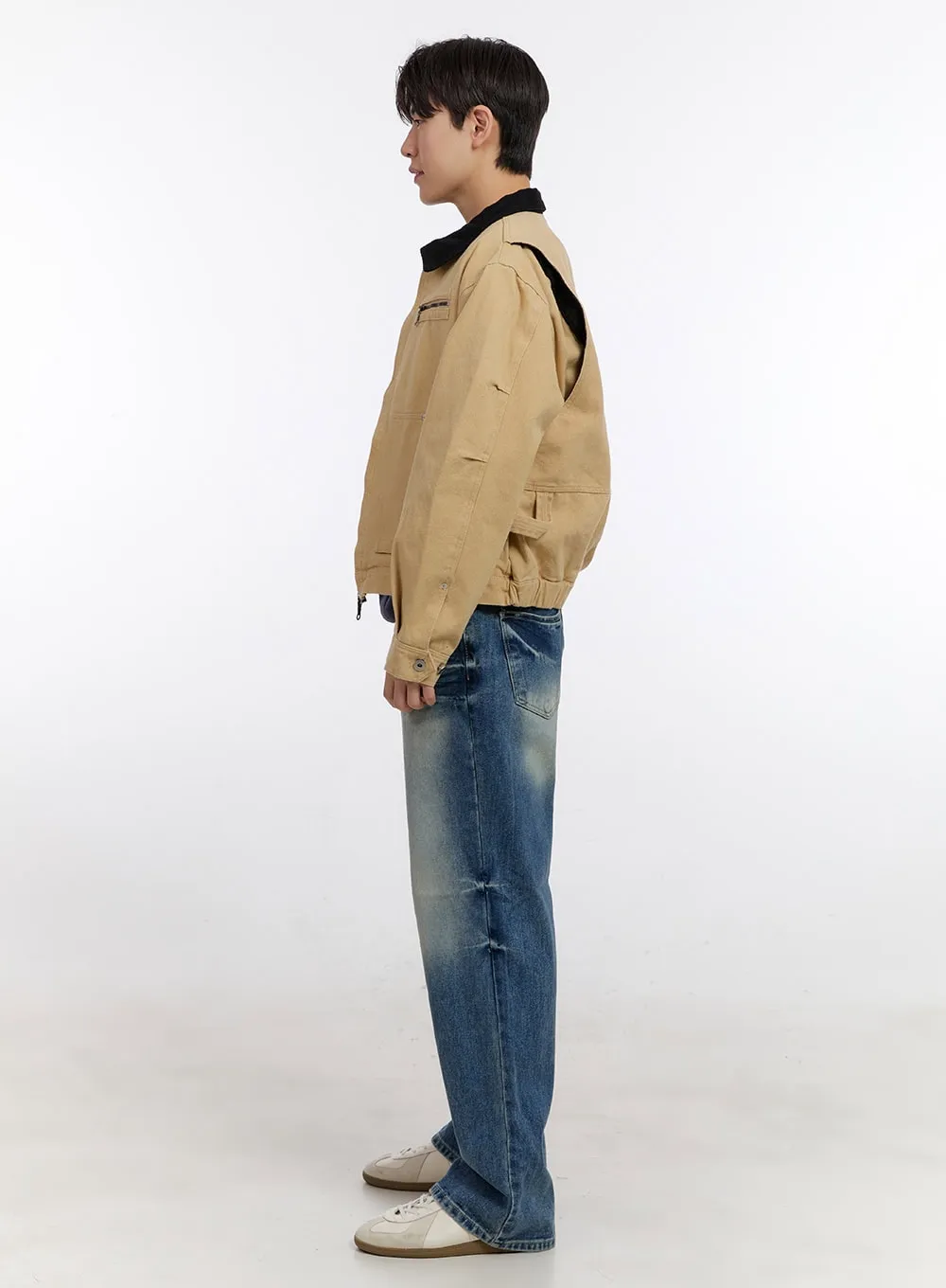 Men's Zip-Up Carpenter Jacket IM525