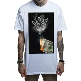Money To Burn White Mens T-Shirt