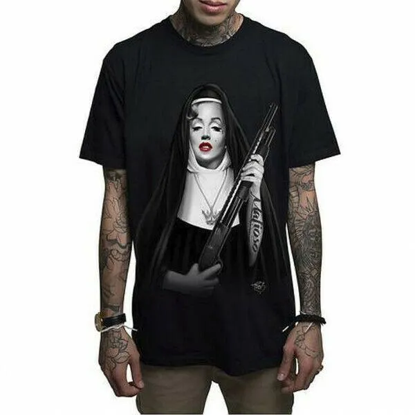 Sister Monroe Black Mens T-Shirt