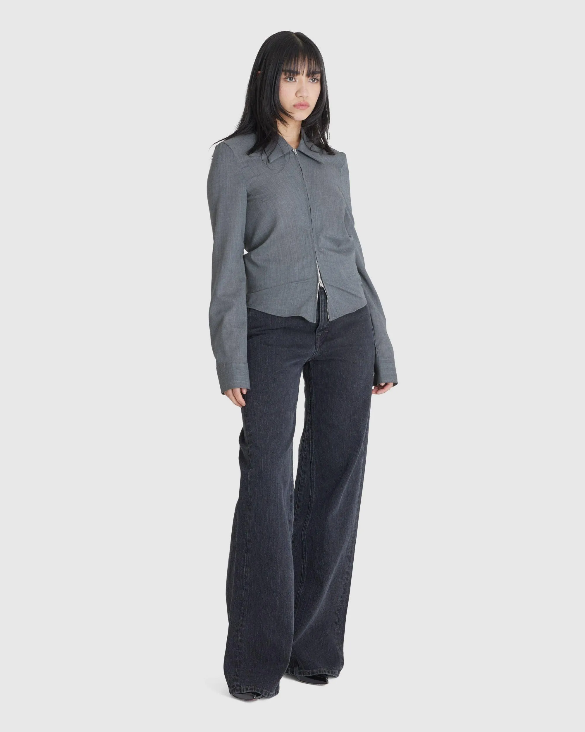 Slim Zip Shirt
