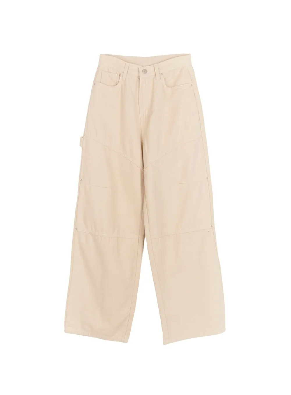 Studded Wide-Leg Carpenter Pants CM506
