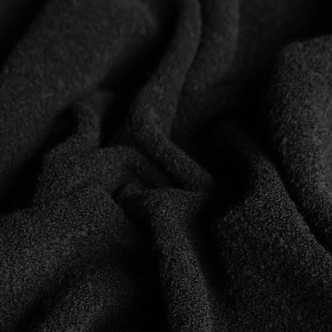 Trento Nero Wool Boucle