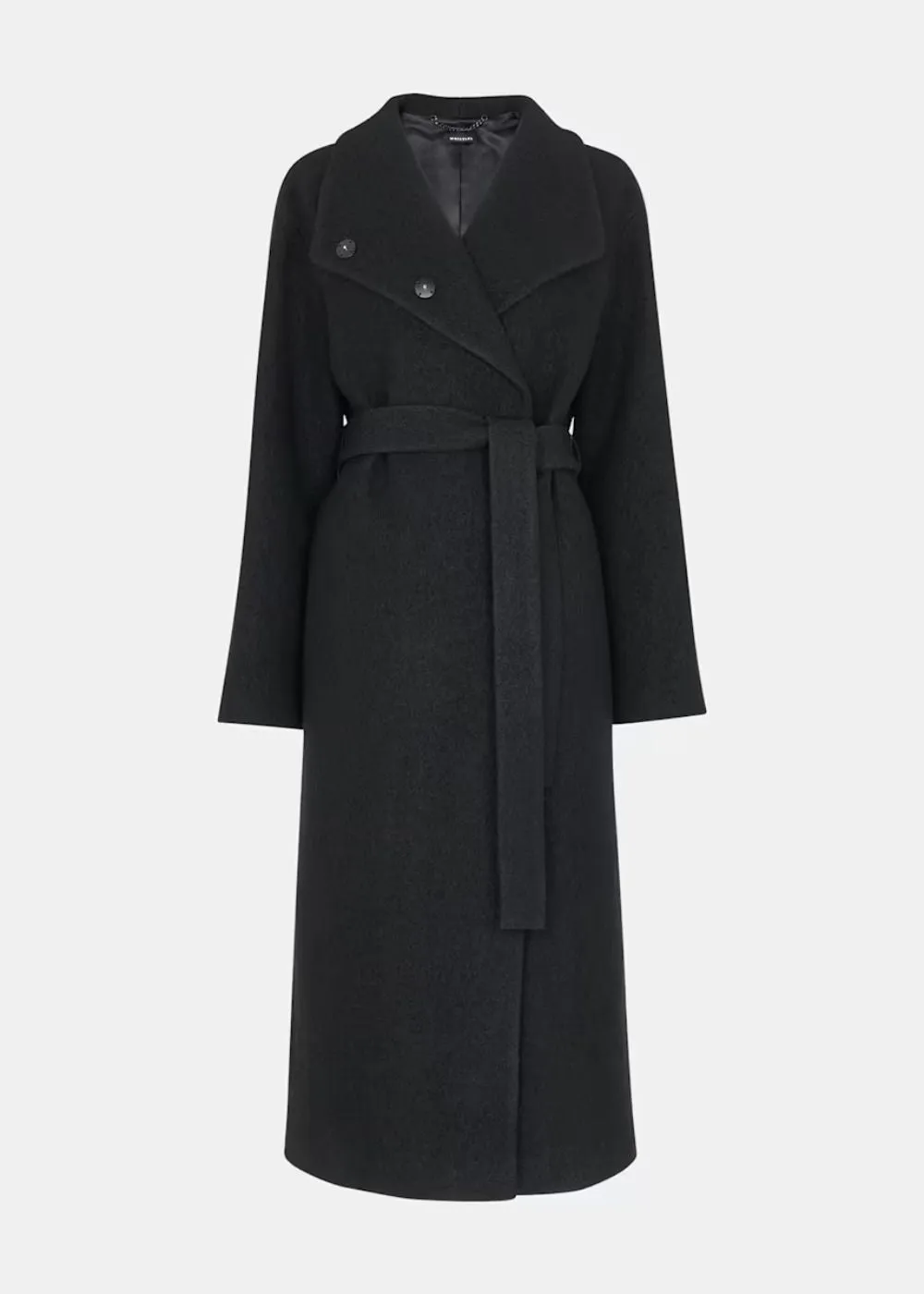 Whistles Morgan Funnel Neck Coat